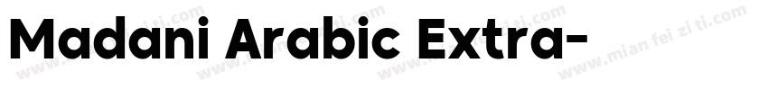Madani Arabic Extra字体转换